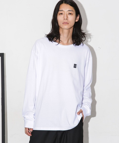 NANO universe(ナノユニバース)の「Eiji×nano・universeプリント 白Tシャツ長袖(Tシャツ/カットソー・メンズ・ホワイト系その他2/ホワイト系その他4/ホワイト系その他5/ホワイト系その他/ホワイト系その他3・XL/S/M/L)」の21枚目の写真