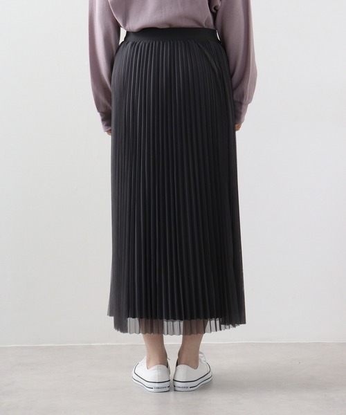 FUNALIVE（ファンアライブ）の「je crois soi プリーツスカート（スカート・レディース・グレー/ベージュ/ブラック・FREE）」の17枚目の写真
