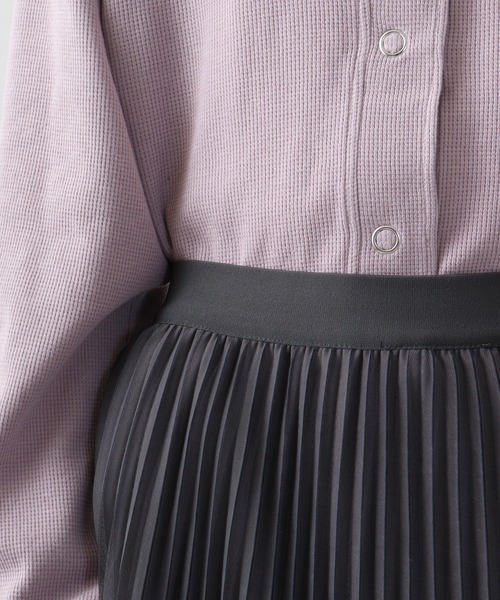 FUNALIVE（ファンアライブ）の「je crois soi プリーツスカート（スカート・レディース・グレー/ベージュ/ブラック・FREE）」の18枚目の写真