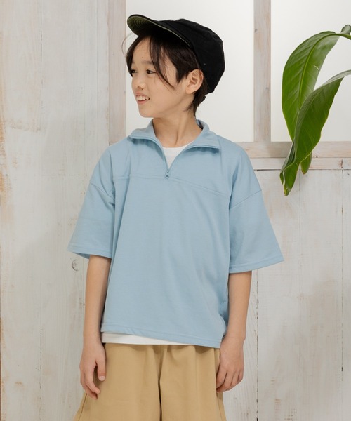 セール】ハーフジップ 半袖Tシャツ（Tシャツ/カットソー）｜JAM