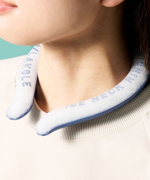 LAKOLE（ラコレ）の「【キッズサイズあり】アイスネックリング / 113644（アウトドアグッズ・レディース・ネイビー/その他1/ブラック/ベビーピンク/アイボリー/カーキ/ライトブルー・MEDIUM/SMALL/LARGE）」の13枚目の写真