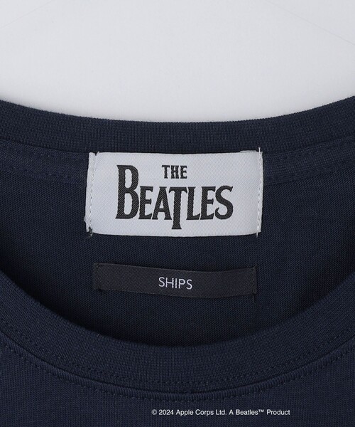 セール】【WEB限定】SHIPS: THE BEATLES エンブロイダリー T