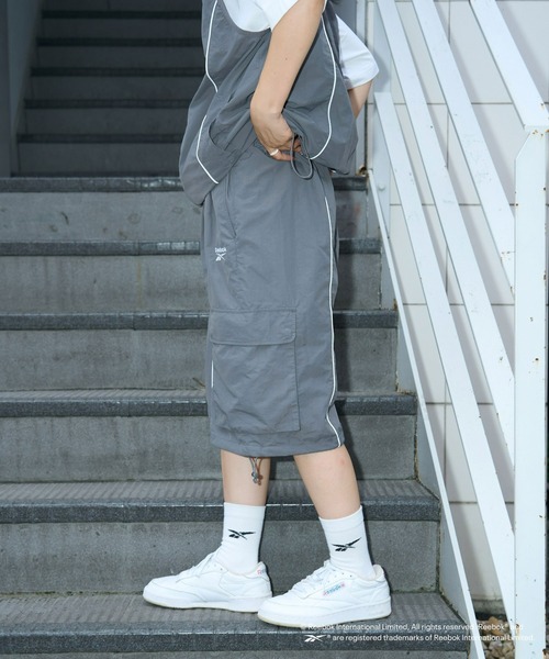 セール】【Reebok別注】ナイロンカーゴショーツ（カーゴパンツ