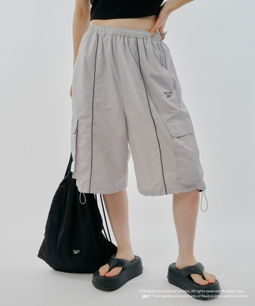 Reebok(リーボック)の「【Reebok別注】ナイロンカーゴショーツ(カーゴパンツ・メンズ・チャコールグレー/グレー・LARGE/MEDIUM)」の3枚目の写真