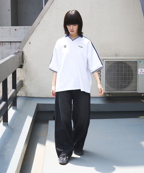 agefactory ゲームシャツ ポロシャツ セール】PUNCHI LOOSE GAME SHIRT / ポンチルーズゲームシャツ