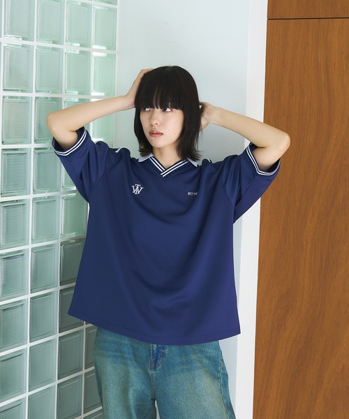 WETTEMPT（ウィテンプト）の「PUNCHI LOOSE GAME SHIRT / ポンチルーズゲームシャツ（ポロシャツ・メンズ・オフホワイト/ブラック/ネイビー/テラコッタ・SMALL/LARGE/MEDIUM）」の22枚目の写真