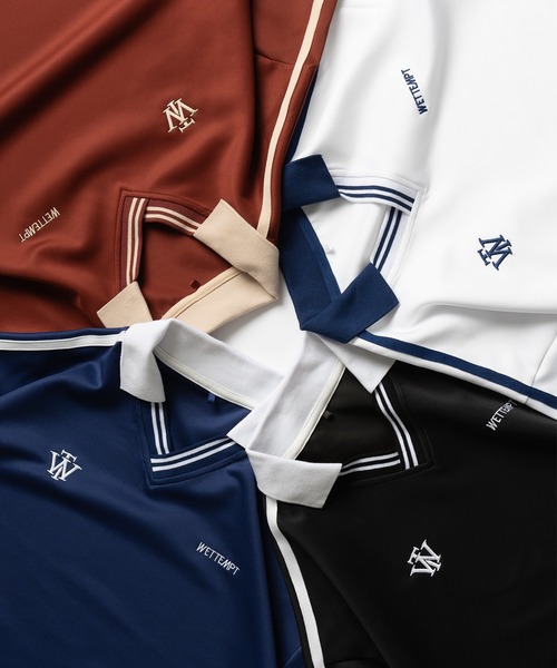 WETTEMPT（ウィテンプト）の「PUNCHI LOOSE GAME SHIRT / ポンチルーズゲームシャツ（ポロシャツ・メンズ・オフホワイト/ブラック/ネイビー/テラコッタ・SMALL/LARGE/MEDIUM）」の10枚目の写真