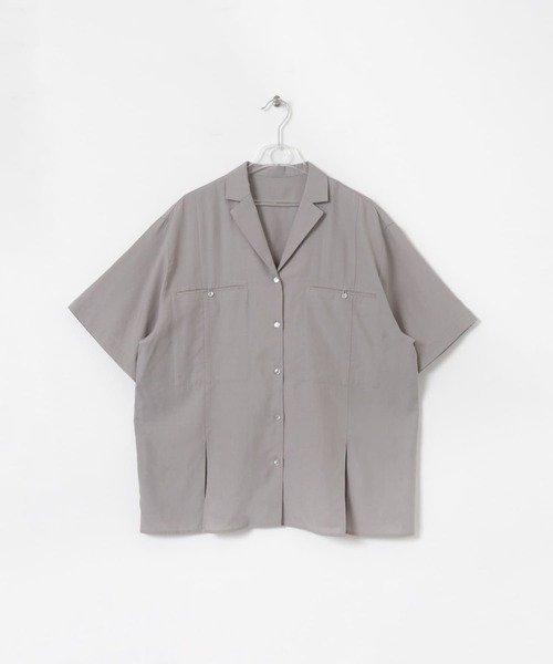 laato 半袖シャツ セール】open collar shirts（シャツ/ブラウス）｜LAATO（ラート