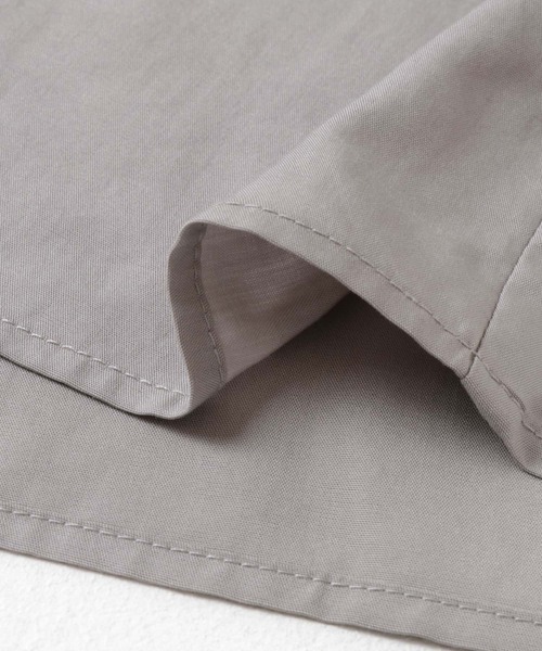 LAATO（ラート）の「open collar shirts（シャツ/ブラウス・レディース・アイボリー/グレー・FREE）」の7枚目の写真