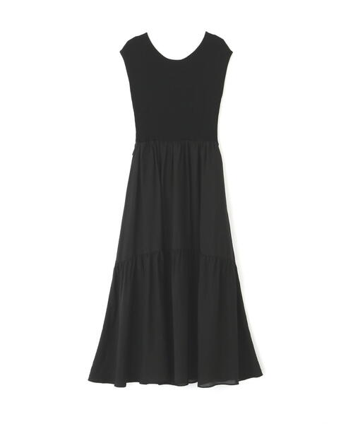 FREE'S MART（フリーズマート）の「ニットドッキングバックリボンワンピース（ワンピース・レディース・ホワイト/ブラック/ブルー・SMALL/MEDIUM）」の4枚目の写真