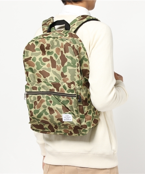 coen（コーエン）の「CORDURA デイパック カモフラ柄（バックパック/リュック・メンズ・オリーブ・フリー）」の2枚目の写真