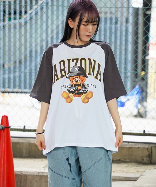 unisex】アソートヘビーウェイト ラグランTシャツ / オーバー
