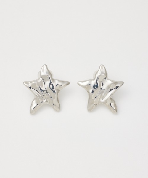 SLY（スライ）の「STAR EARRING スター イヤリング（イヤリング・レディース・ゴールド/シルバー・FREE）」の2枚目の写真