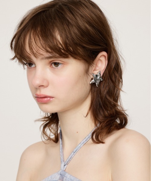SLY（スライ）の「STAR EARRING スター イヤリング（イヤリング・レディース・ゴールド/シルバー・FREE）」の7枚目の写真