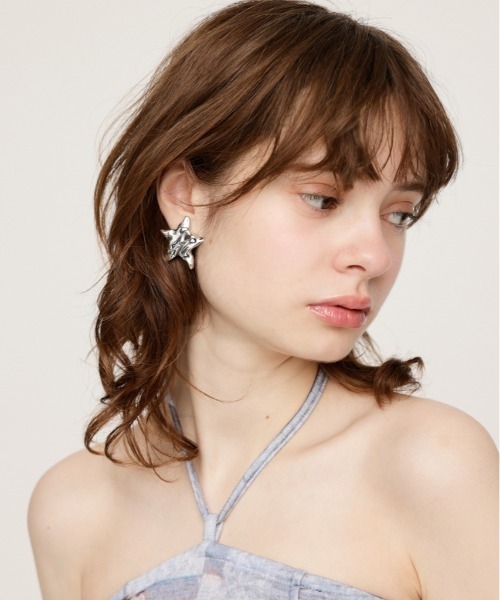 SLY（スライ）の「STAR EARRING スター イヤリング（イヤリング・レディース・ゴールド/シルバー・FREE）」の8枚目の写真