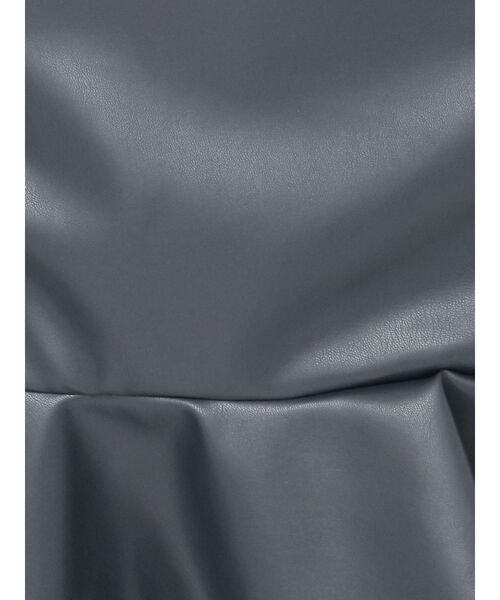 EATME(イートミー)の「フェイクレザーマーメイドミニスカート(スカート・レディース・ネイビー/ブラック/アイボリー・SMALL/MEDIUM)」の10枚目の写真