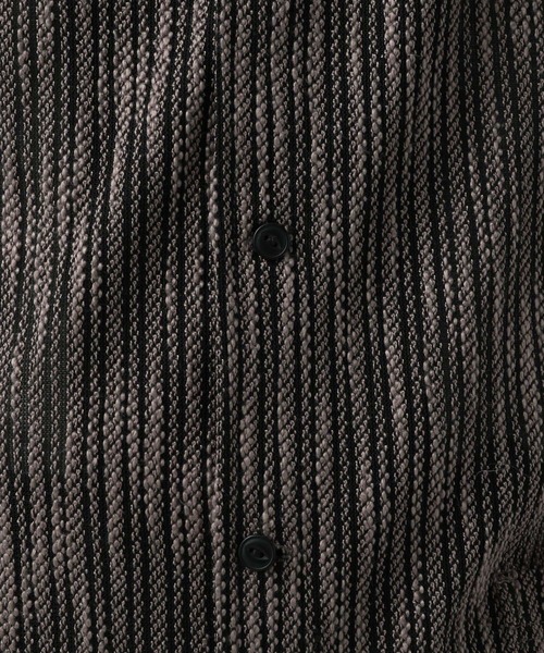 BAYFLOW（ベイフロー）の「パターンレース長袖シャツ（シャツ/ブラウス・メンズ・カーキ/オレンジ/チャコール・LARGE/MEDIUM）」の6枚目の写真