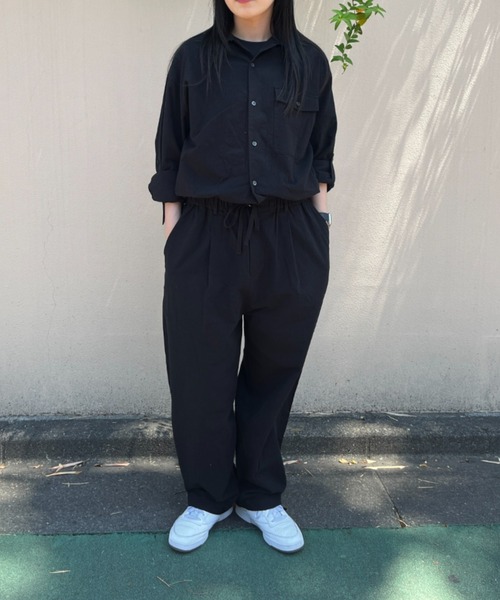 BROKEN BASE（ブロークンベース）の「コットンリネンジャンプスーツ