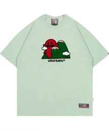 A'GEM/9 × .kom 『GRAF&WU/グラフアンドユー』キャラシリーズカットソー