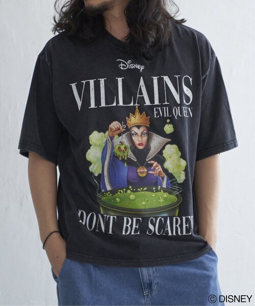 VENCEEXCHANGE(ヴァンスエクスチェンジ)の「ヴィランズマガジンTシャツ(Tシャツ/カットソー・メンズ・グレー/ブラック/チャコール/ダークグレー・L/LL)」の4枚目の写真