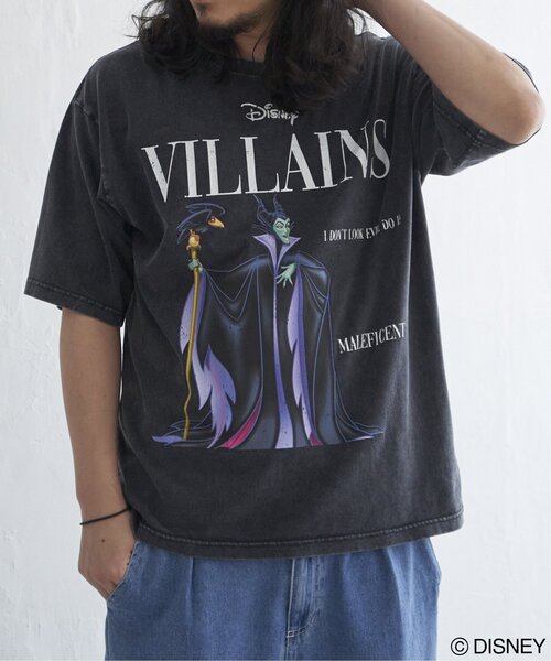 VENCEEXCHANGE(ヴァンスエクスチェンジ)の「ヴィランズマガジンTシャツ(Tシャツ/カットソー・メンズ・グレー/ブラック/チャコール/ダークグレー・L/LL)」の6枚目の写真