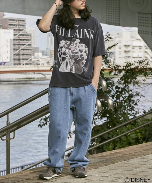 VENCEEXCHANGE(ヴァンスエクスチェンジ)の「ヴィランズマガジンTシャツ(Tシャツ/カットソー・メンズ・グレー/ブラック/チャコール/ダークグレー・L/LL)」の15枚目の写真