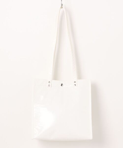 EDT（イーディーティー）の「★EDT / イーディーティー★　BOXBAG（トートバッグ・レディース・シルバー/ホワイト・FREE）」の7枚目の写真