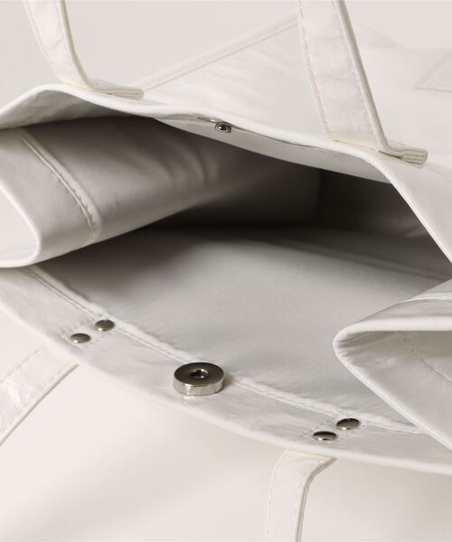 EDT（イーディーティー）の「★EDT / イーディーティー★　BOXBAG（トートバッグ・レディース・シルバー/ホワイト・FREE）」の9枚目の写真