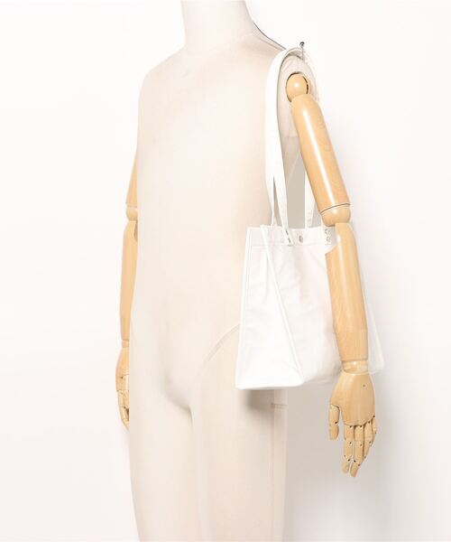 EDT（イーディーティー）の「★EDT / イーディーティー★　BOXBAG（トートバッグ・レディース・シルバー/ホワイト・FREE）」の11枚目の写真