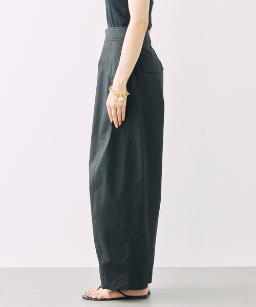 BABYLONE（バビロン）の「ワイドフォルムパンツ（その他パンツ・レディース・ブラック/ダークブラウン・34inch/36inch）」の18枚目の写真