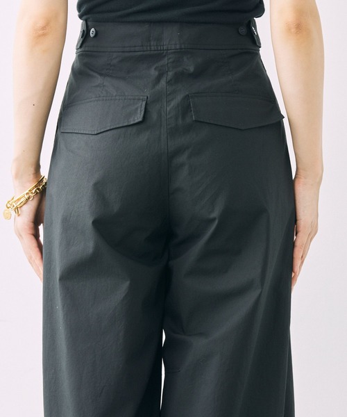 BABYLONE（バビロン）の「ワイドフォルムパンツ（その他パンツ・レディース・ブラック/ダークブラウン・34inch/36inch）」の20枚目の写真