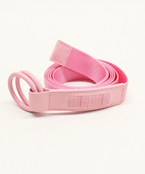 RNA（アールエヌエー）の「E5003 リングロングベルト（ベルト・レディース・ホワイト/ネイビー/ピンク/ブラック・FREE）」の4枚目の写真