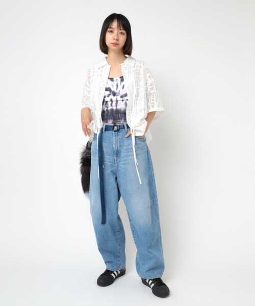 RNA（アールエヌエー）の「E5003 リングロングベルト（ベルト・レディース・ホワイト/ネイビー/ピンク/ブラック・FREE）」の8枚目の写真