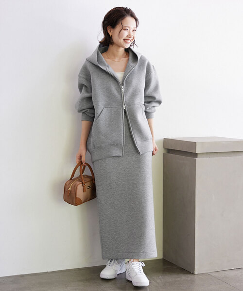 SLOBE IENA グレー フリーサイズ パーカー SLOBE IENA グレー フリーサイズ パーカー SLOBE IENA パーカー 「一部