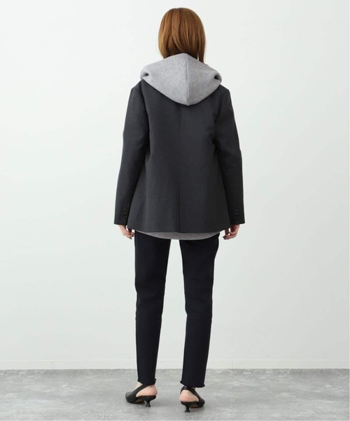 追加》ボリュームジップアップフーディー（パーカー）｜SLOBE