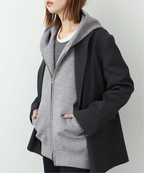 追加》ボリュームジップアップフーディー（パーカー）｜SLOBE IENA