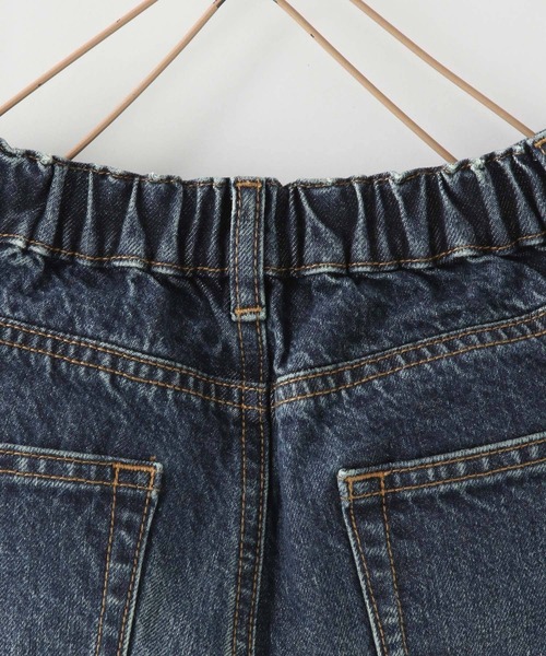 LOWRYS FARM（ローリーズファーム）の「ＣＯＮＥストレートパンツ　 131382（デニムパンツ・キッズ・ブルー/ワンウォッシュ/ブルー系その他2/ブラック/ブルー系その他・140cm/130cm/120cm/110cm/150cm）」の9枚目の写真