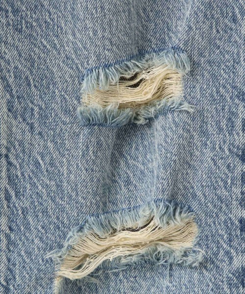 LOWRYS FARM（ローリーズファーム）の「ＣＯＮＥストレートパンツ　 131382（デニムパンツ・キッズ・ブルー/ワンウォッシュ/ブルー系その他2/ブラック/ブルー系その他・140cm/130cm/120cm/110cm/150cm）」の16枚目の写真