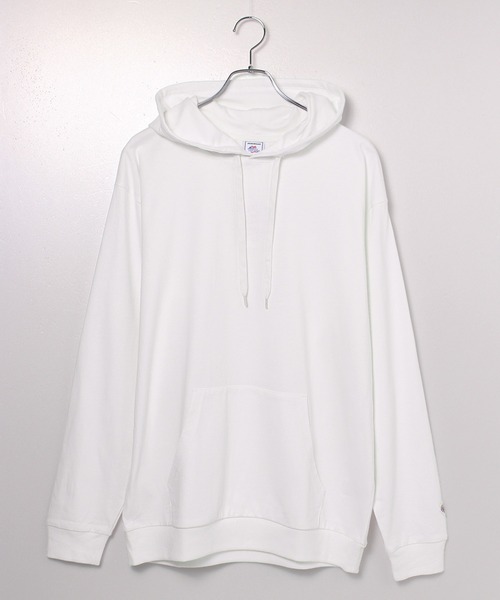 JEMORGAN（ジェーイーモーガン）の「【JEMORGAN / ジェーイーモーガン】ヘビーウエイトカンガルーポケット付きＴパーカー（パーカー・メンズ・ネイビー/オフホワイト/ベージュ/ブラック/杢グレー/パープル/オレンジ/グリーン・M/L/XL）」の14枚目の写真