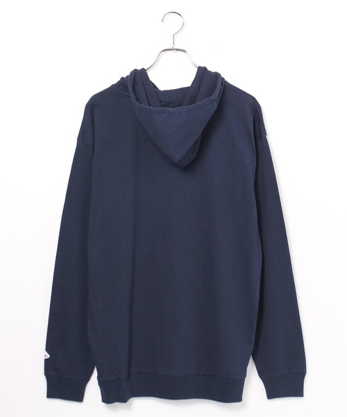 JEMORGAN（ジェーイーモーガン）の「【JEMORGAN / ジェーイーモーガン】ヘビーウエイトカンガルーポケット付きＴパーカー（パーカー・メンズ・ネイビー/オフホワイト/ベージュ/ブラック/杢グレー/パープル/オレンジ/グリーン・M/L/XL）」の19枚目の写真