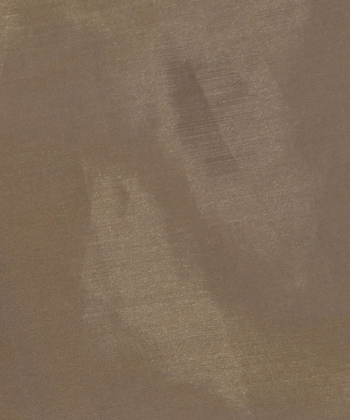 Grand PARK（グランドパーク）の「長袖オーガンジーカットソー（Tシャツ/カットソー・レディース・ブラック/カーキ/ベージュ・FREE）」の14枚目の写真