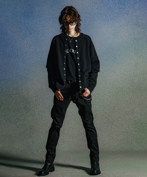 CRIMIE（クライミー）の「BORN FREE 1 SLIM STYLE STRETCH PANTS / BORN FREE スリム スタイル ツイル ストレッチ パンツ（デニムパンツ・メンズ・ホワイト/ブラック・S/M/L/XL/XXL）」の18枚目の写真