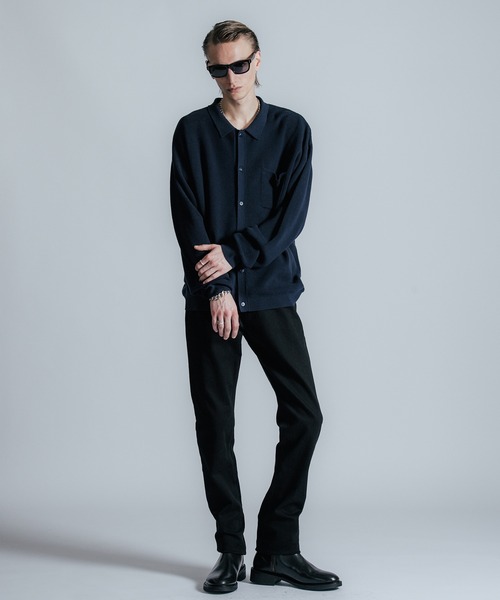 CRIMIE（クライミー）の「BORN FREE 1 SLIM STYLE STRETCH PANTS / BORN FREE スリム スタイル ツイル ストレッチ パンツ（デニムパンツ・メンズ・ホワイト/ブラック・S/M/L/XL/XXL）」の22枚目の写真