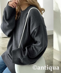 antiqua | Uネックニット(ニット/セーター)