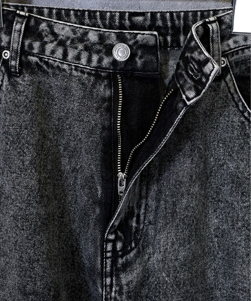 Ritzy(リッツィー)の「vintage like loose fit denim pants/ヴィンテージ ライク ルーズフィット デニムパンツ レディース メンズ(デニムパンツ・メンズ・ワンウォッシュ/グレー/ライトブルー/ブラック/ケミカルウォッシュ・M/L/XL)」の17枚目の写真
