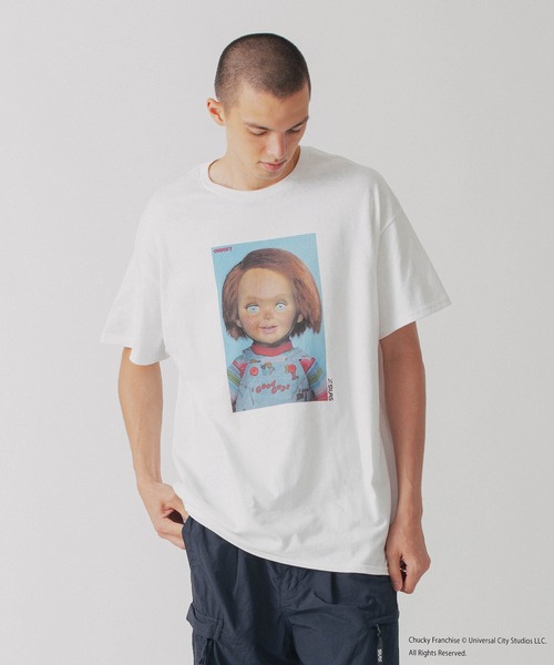 SILAS（サイラス）の「SILAS x CHUCKY PHOTOGRAPH S/S TEE（Tシャツ/カットソー・メンズ・ホワイト/オフホワイト・M/L/XL）」の18枚目の写真