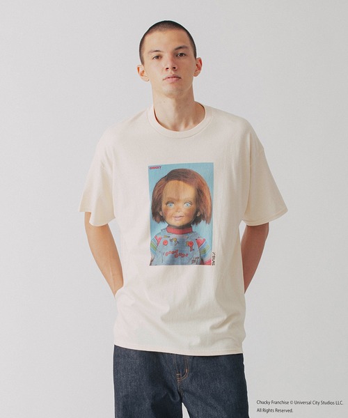 SILAS（サイラス）の「SILAS x CHUCKY PHOTOGRAPH S/S TEE（Tシャツ/カットソー・メンズ・ホワイト/オフホワイト・M/L/XL）」の17枚目の写真