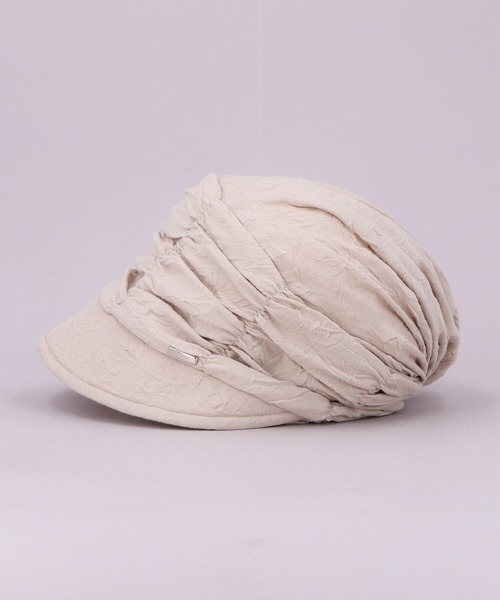 CA4LA（カシラ）の「MINT（キャスケット・レディース・グレー/ブラック/ベージュ・ONESIZE）」の5枚目の写真