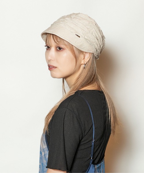 CA4LA（カシラ）の「MINT（キャスケット・レディース・グレー/ブラック/ベージュ・ONESIZE）」の9枚目の写真