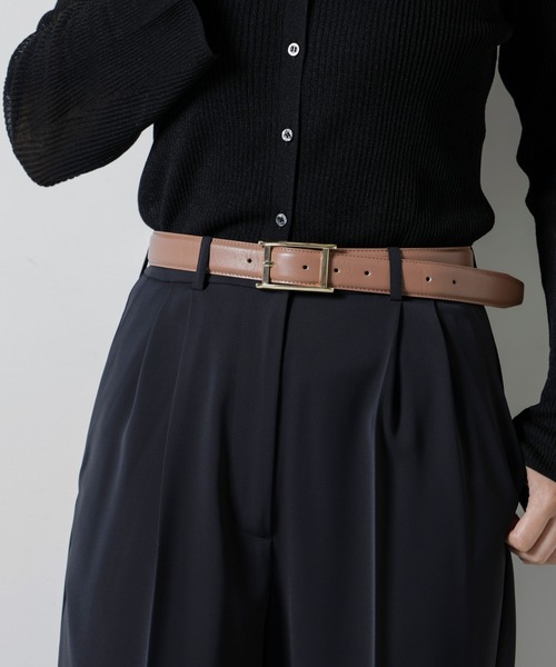 nano・universe(ナノユニバース)の「Hバックルベルト(ベルト)」 WEAR